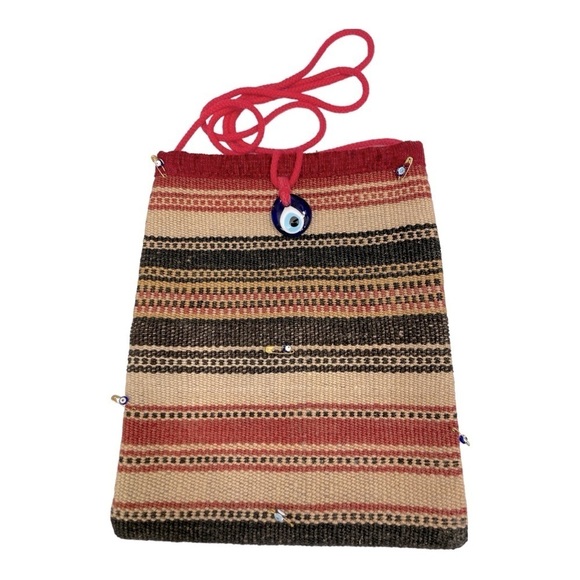 Handbags - Purse Middle Eastern Old Embroidered Coat Sleeve Purse